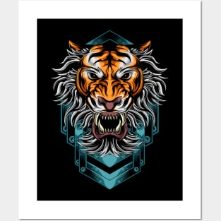 holy tiger Posters and Art